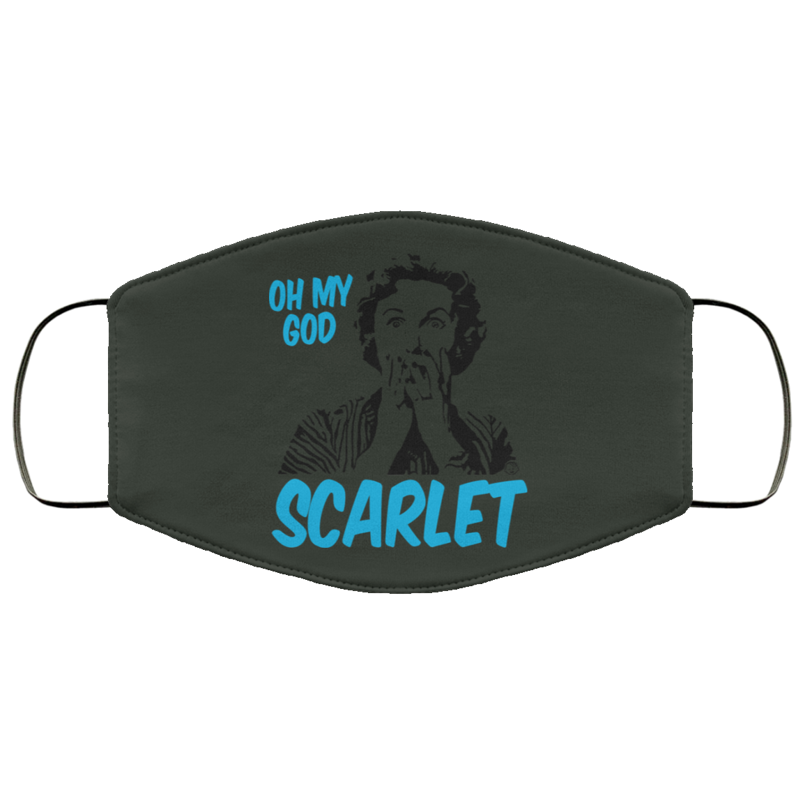 Oh My God Scarlet Face Mask