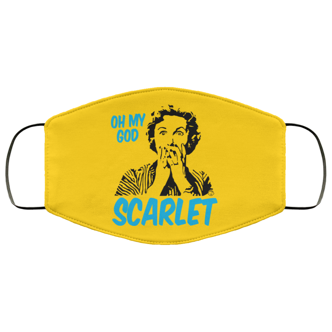Oh My God Scarlet Face Mask