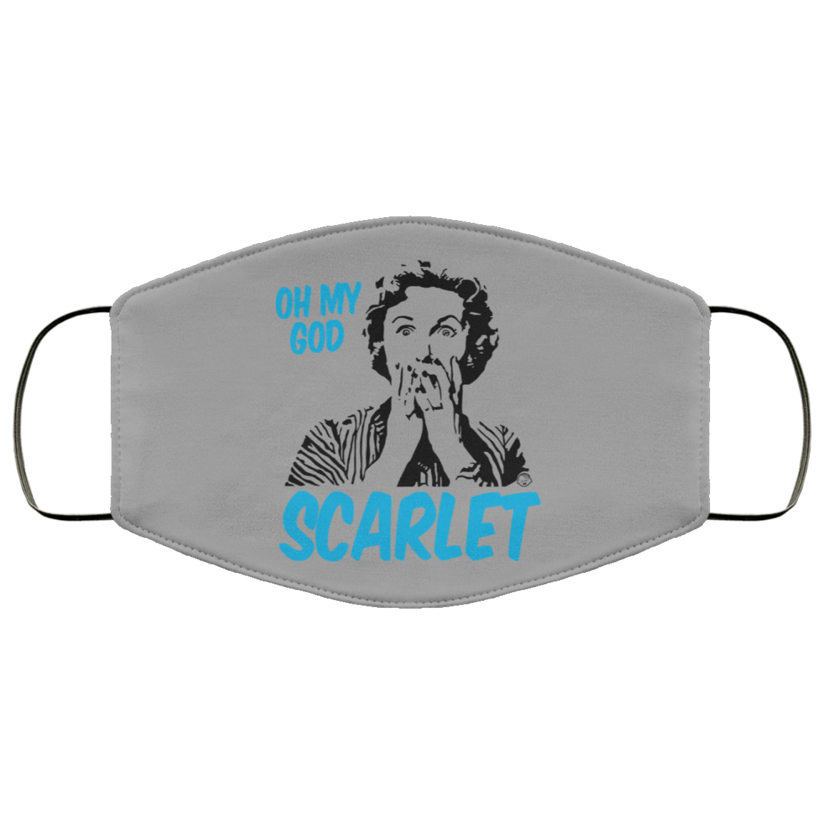 Oh My God Scarlet Face Mask