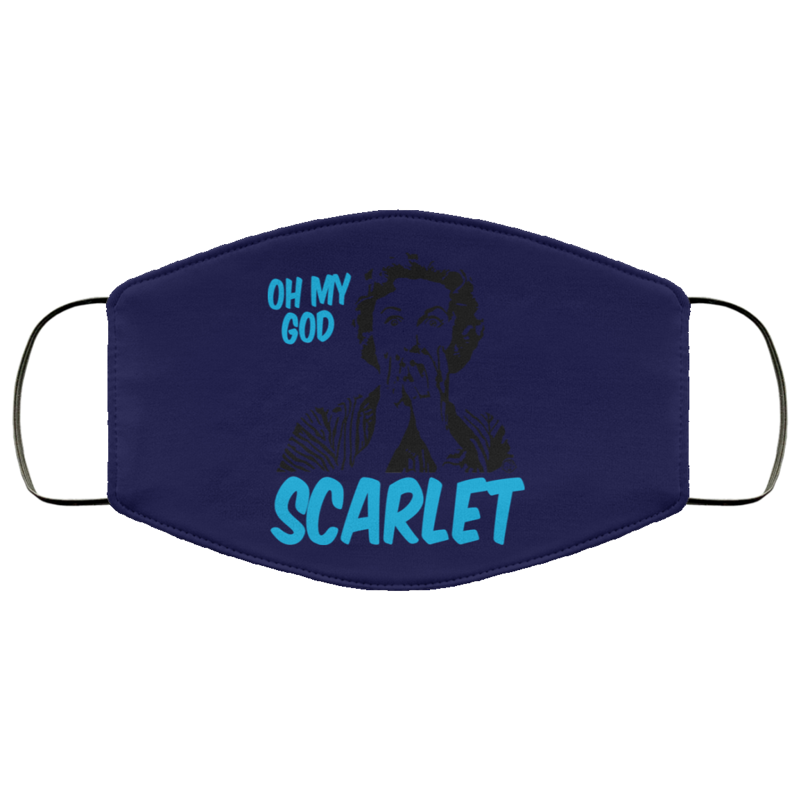 Oh My God Scarlet Face Mask