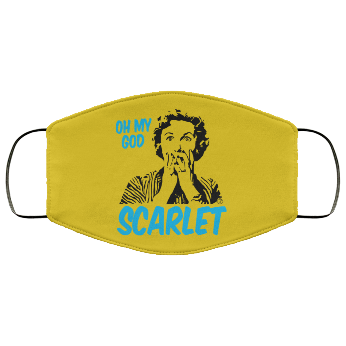 Oh My God Scarlet Face Mask