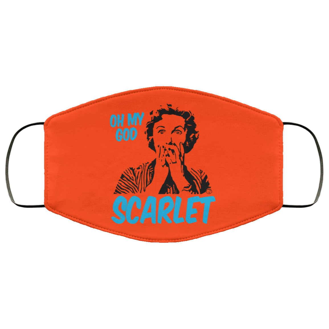 Oh My God Scarlet Face Mask