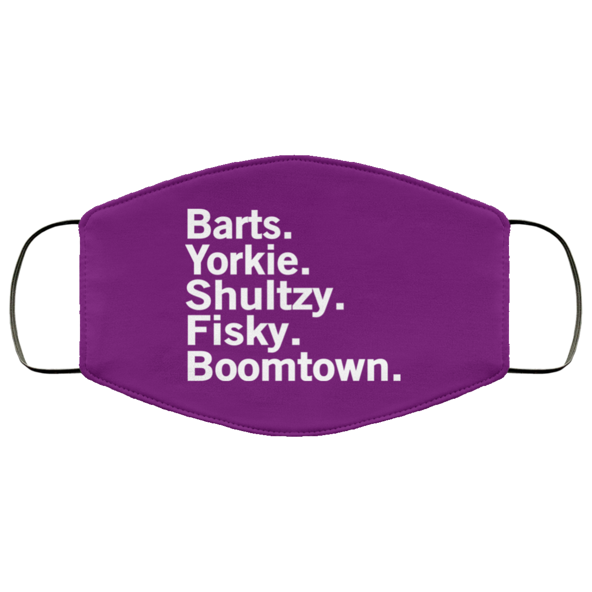 Barts Yorkie Shultzy Fisky Boomtown Face Mask