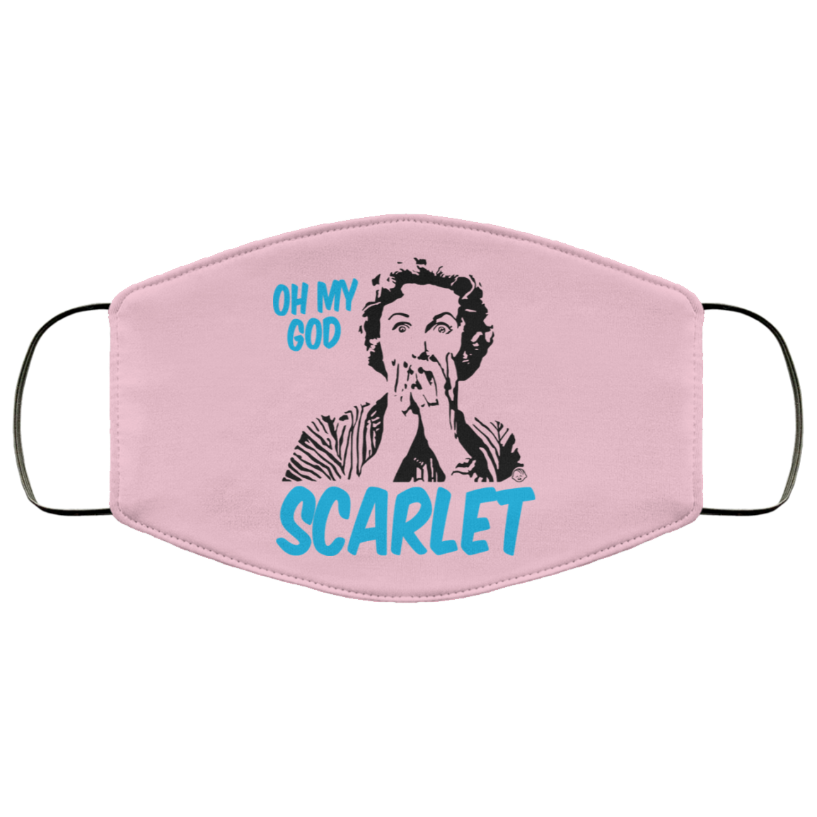 Oh My God Scarlet Face Mask