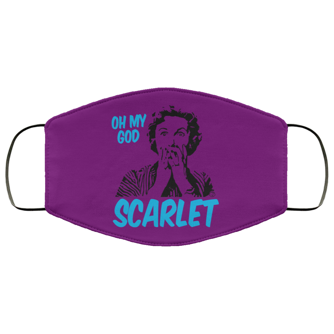 Oh My God Scarlet Face Mask