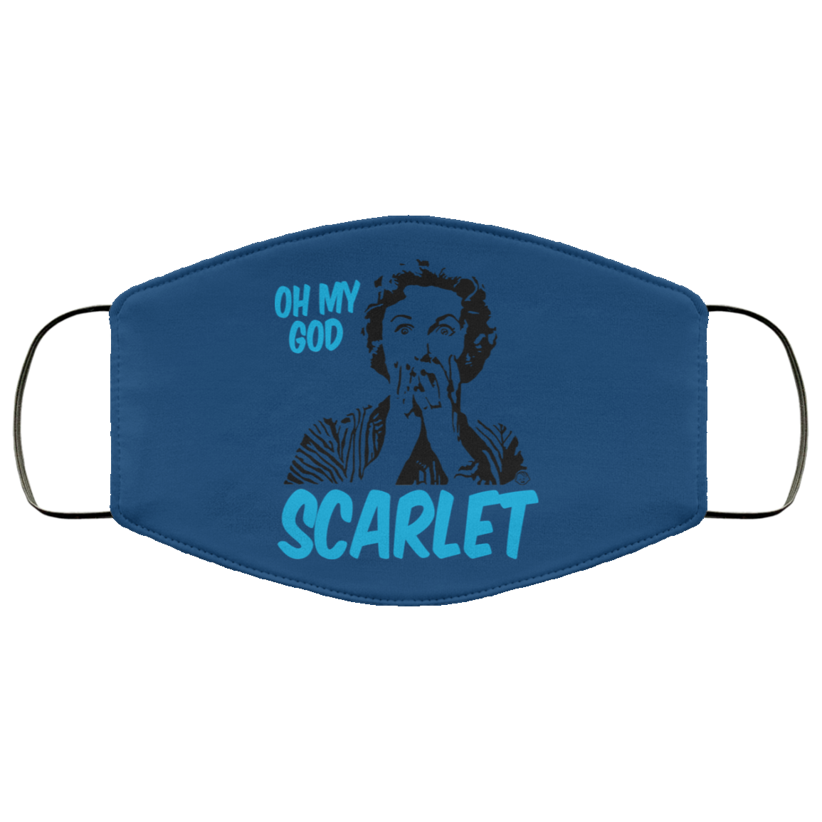 Oh My God Scarlet Face Mask