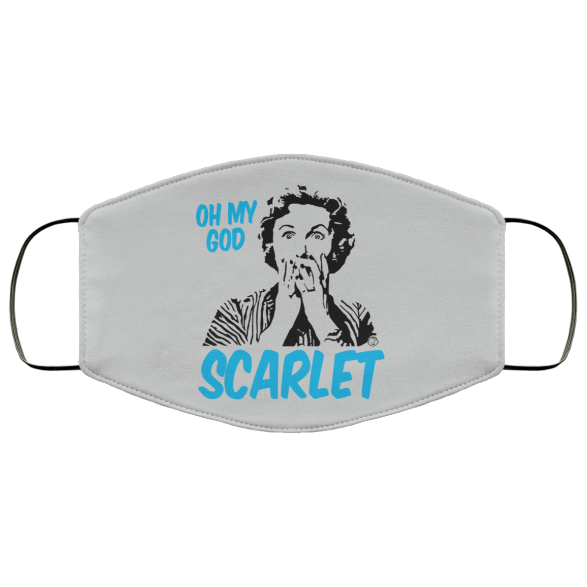 Oh My God Scarlet Face Mask