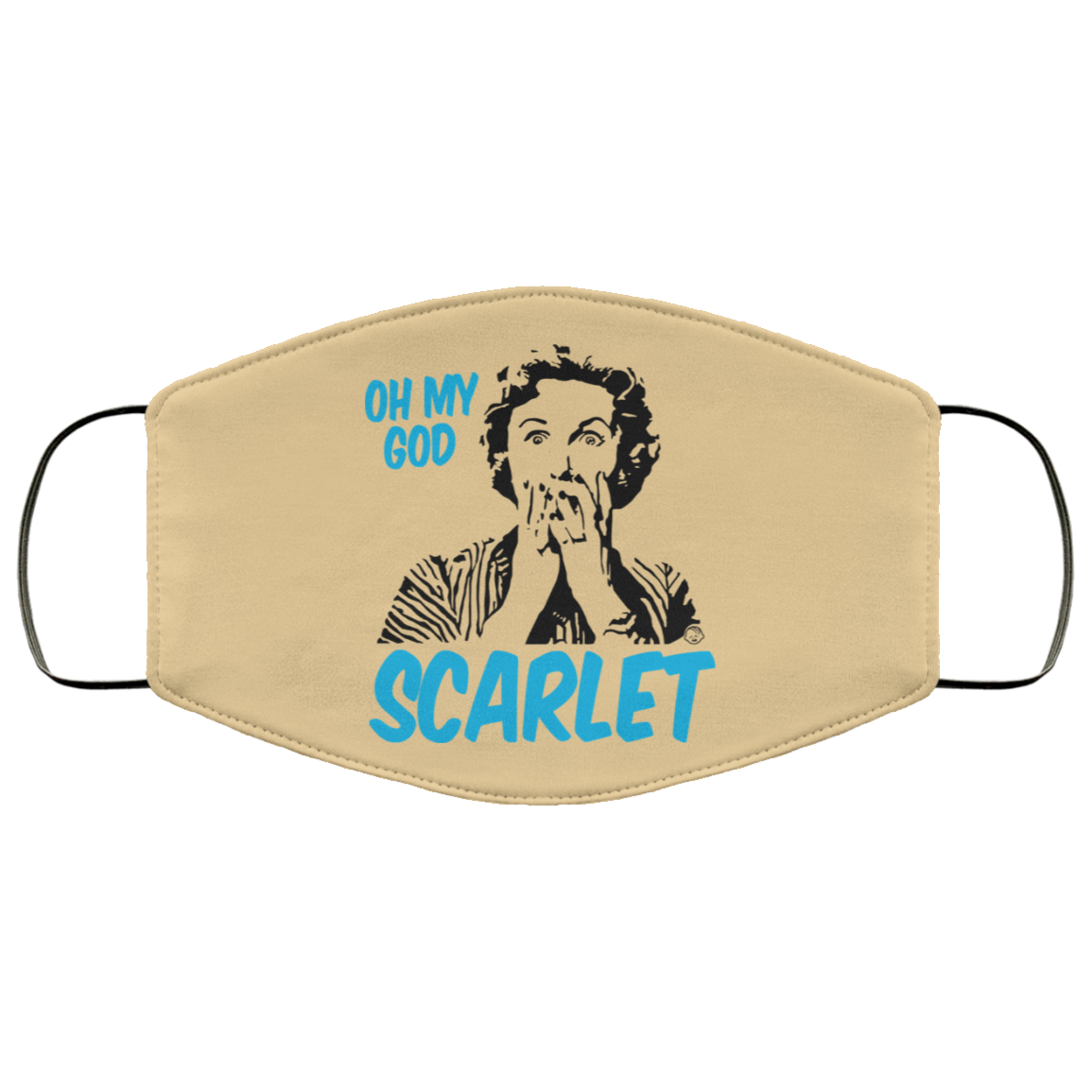Oh My God Scarlet Face Mask