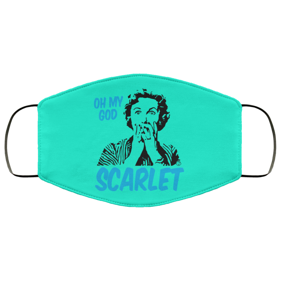 Oh My God Scarlet Face Mask