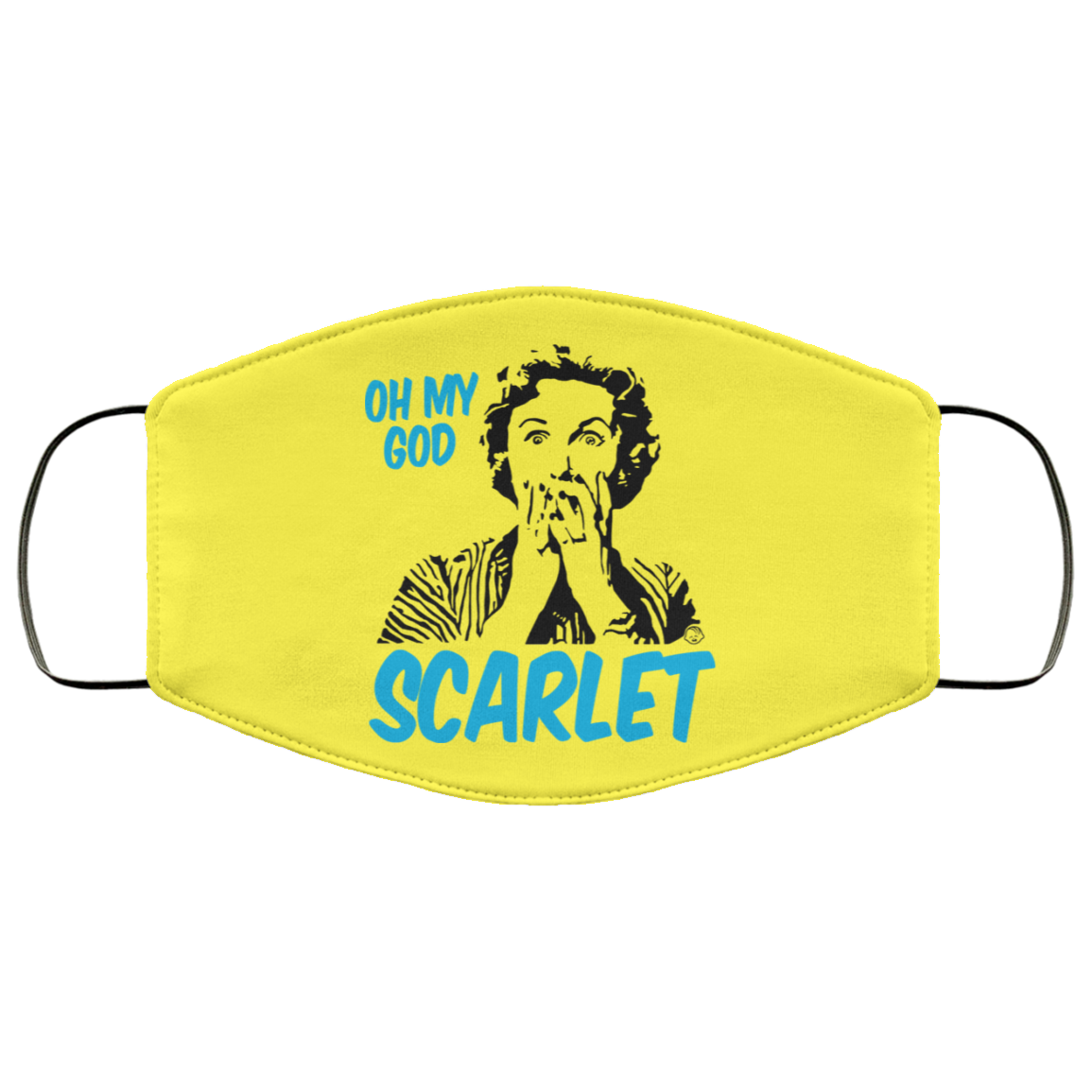 Oh My God Scarlet Face Mask