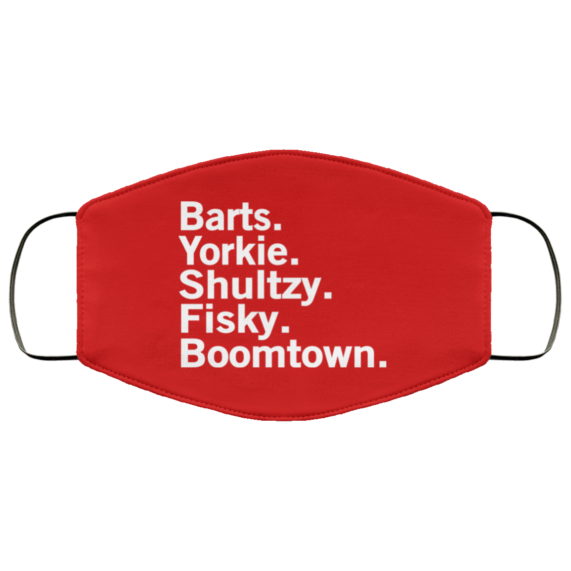 Barts Yorkie Shultzy Fisky Boomtown Face Mask