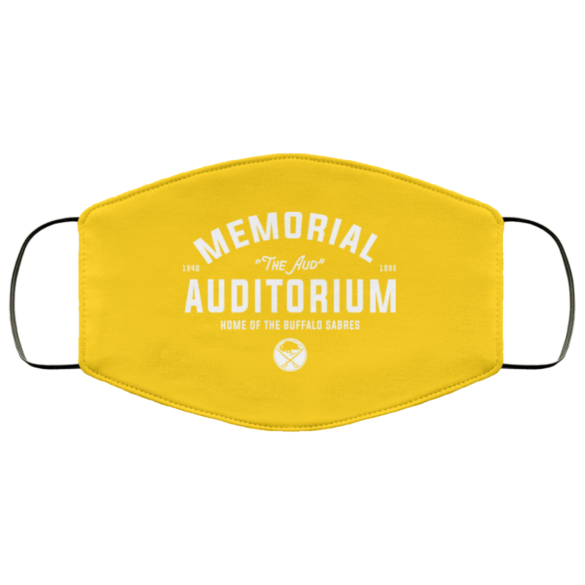 1940 1996 Memorial Auditorium Home Of The Buffalo Sabres Face Mask