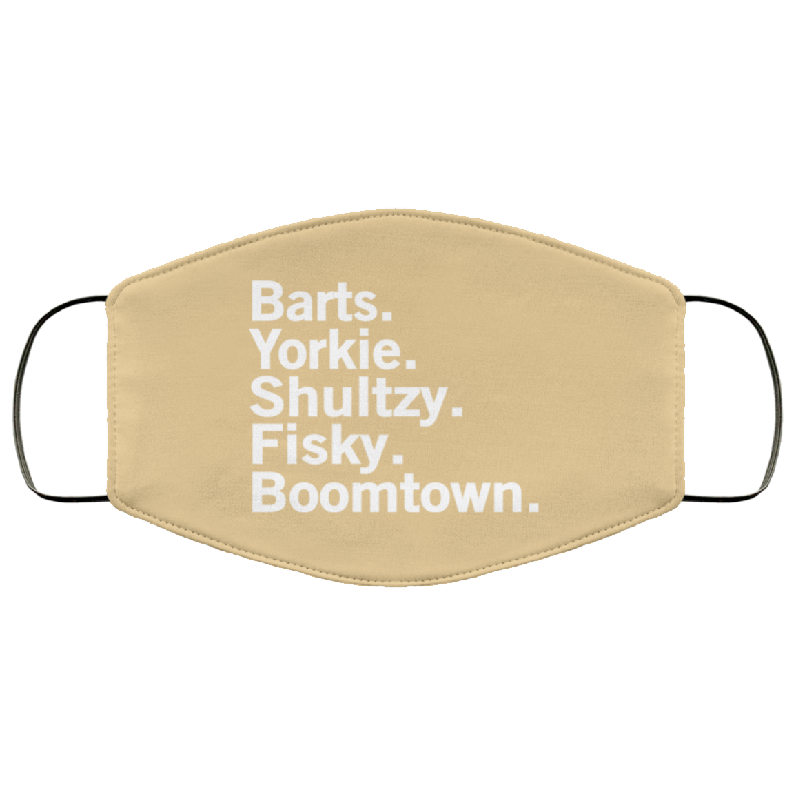 Barts Yorkie Shultzy Fisky Boomtown Face Mask