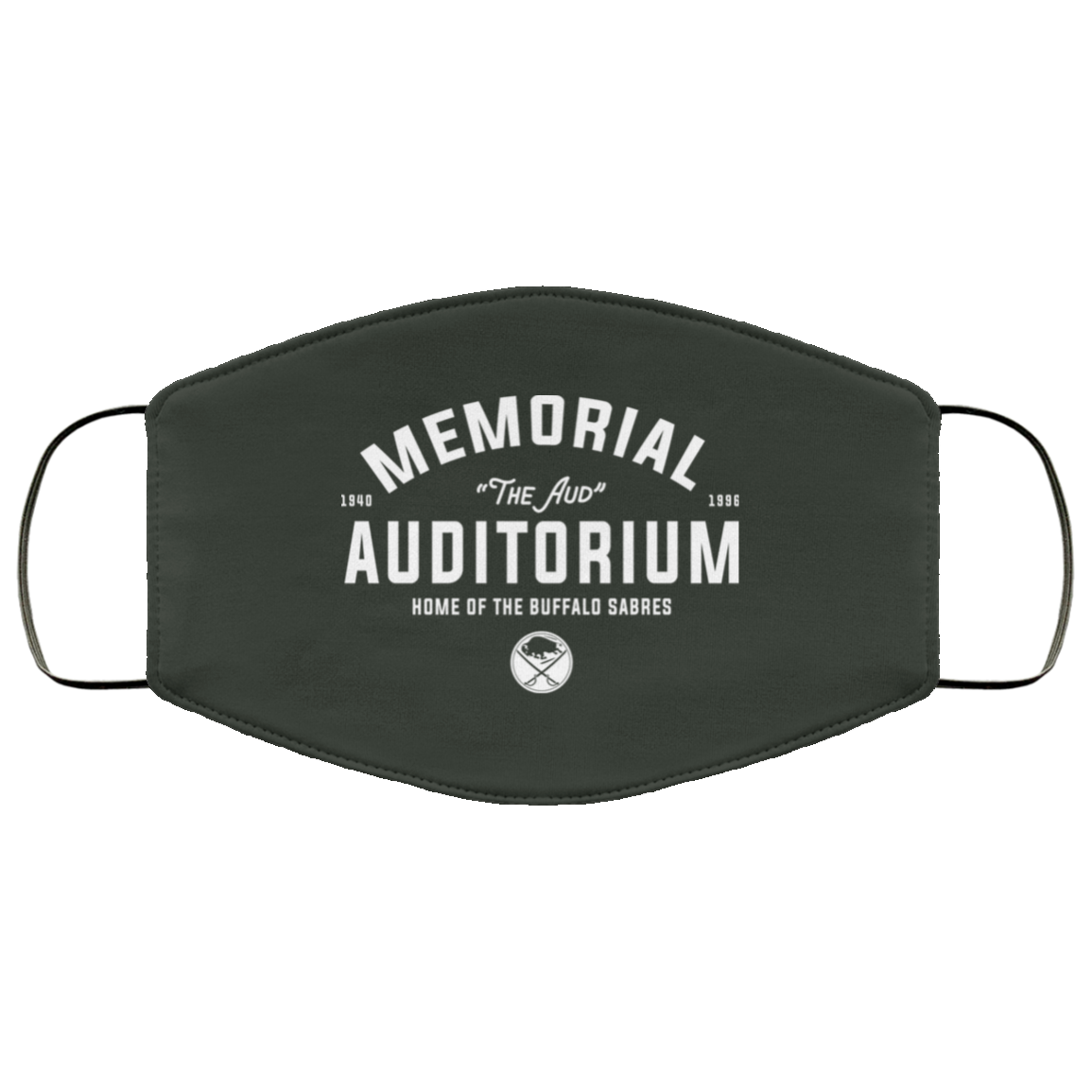 1940 1996 Memorial Auditorium Home Of The Buffalo Sabres Face Mask