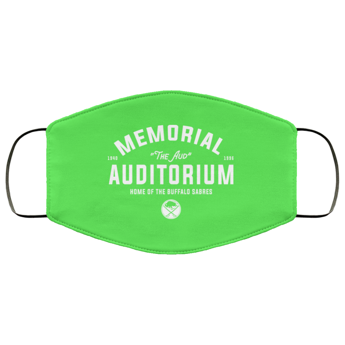 1940 1996 Memorial Auditorium Home Of The Buffalo Sabres Face Mask