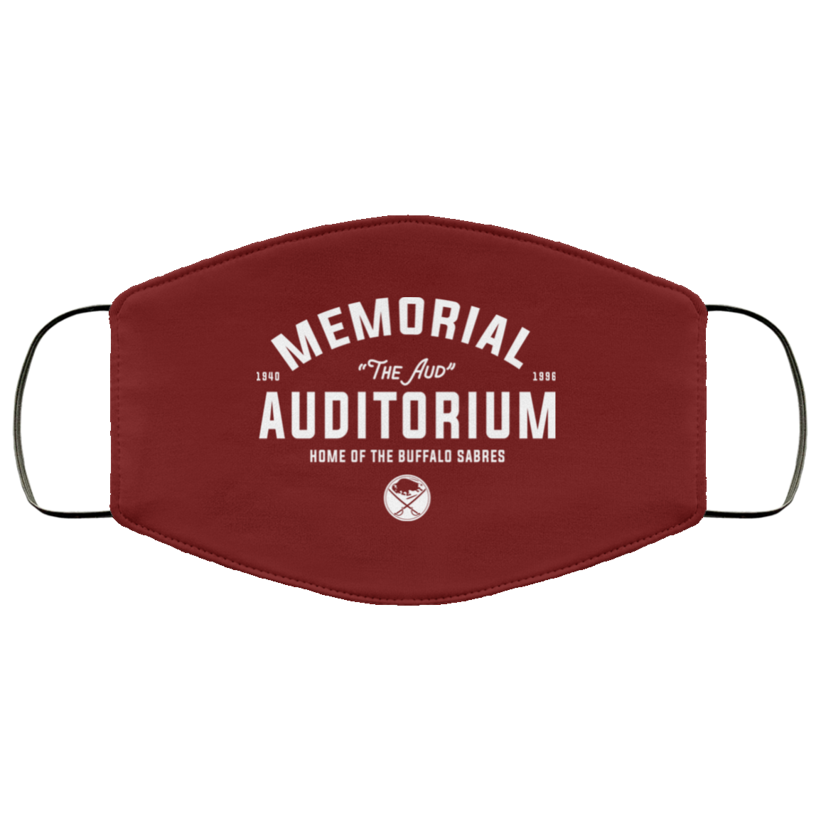 1940 1996 Memorial Auditorium Home Of The Buffalo Sabres Face Mask