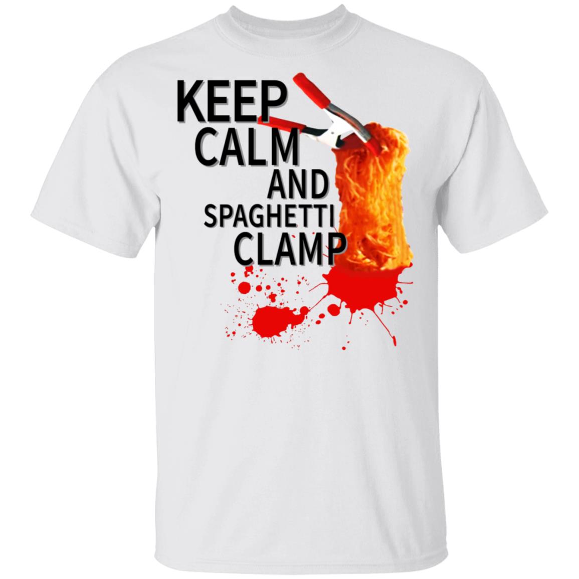 Keep Calm And Spaghetti Clamp Shirt, Hoodie, Tank