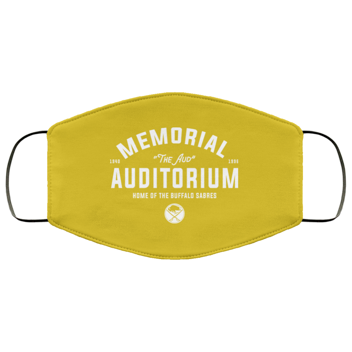 1940 1996 Memorial Auditorium Home Of The Buffalo Sabres Face Mask