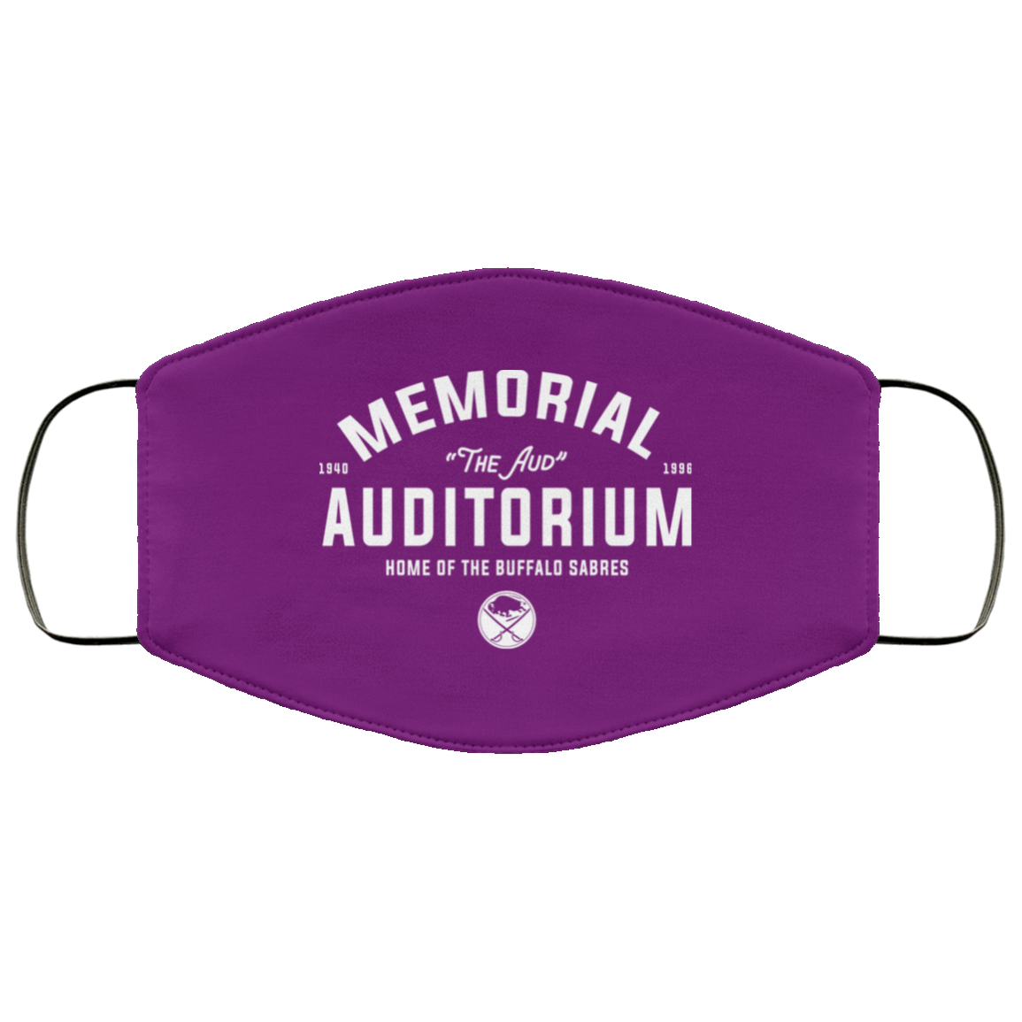 1940 1996 Memorial Auditorium Home Of The Buffalo Sabres Face Mask
