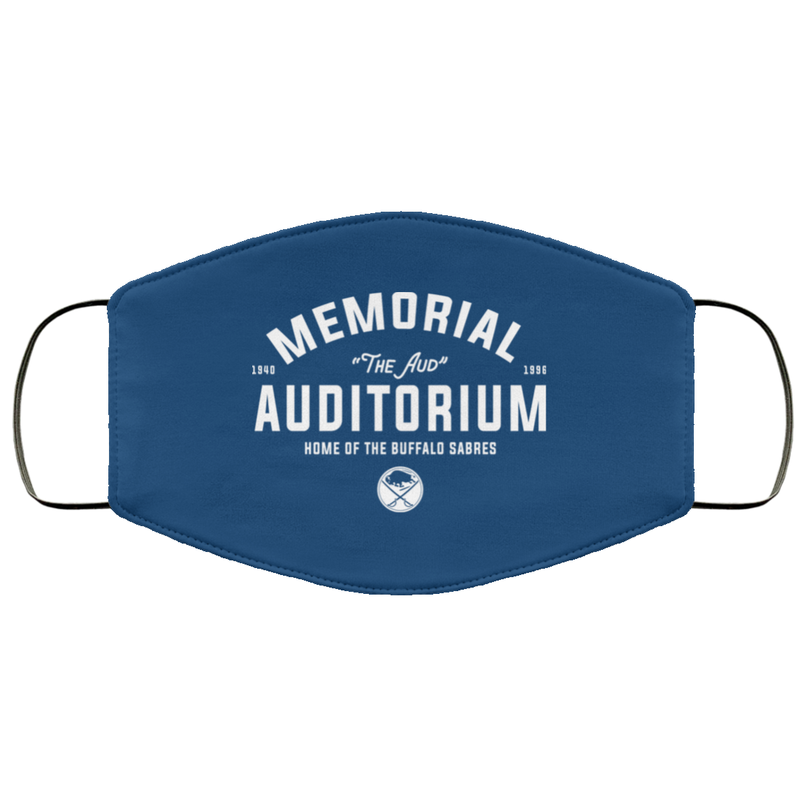 1940 1996 Memorial Auditorium Home Of The Buffalo Sabres Face Mask