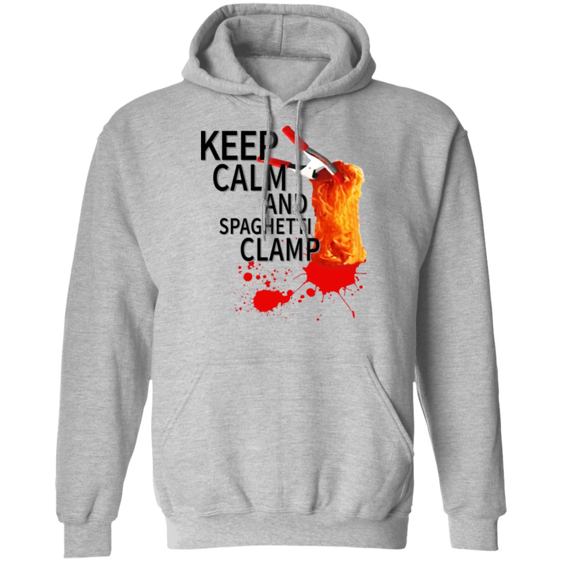 Keep Calm And Spaghetti Clamp Shirt, Hoodie, Tank
