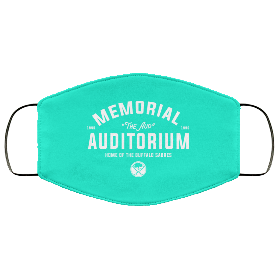 1940 1996 Memorial Auditorium Home Of The Buffalo Sabres Face Mask