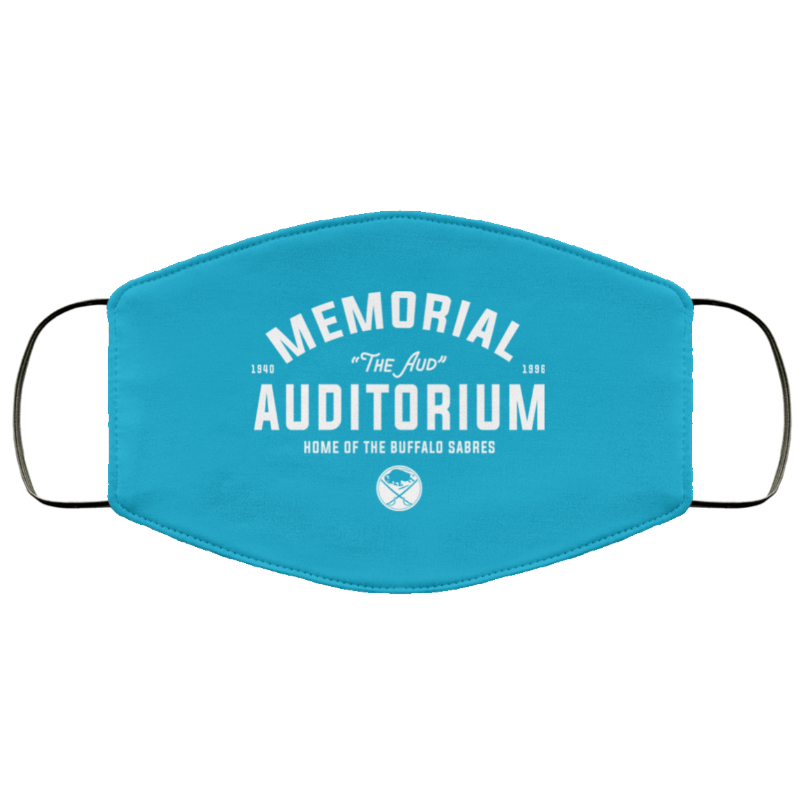 1940 1996 Memorial Auditorium Home Of The Buffalo Sabres Face Mask