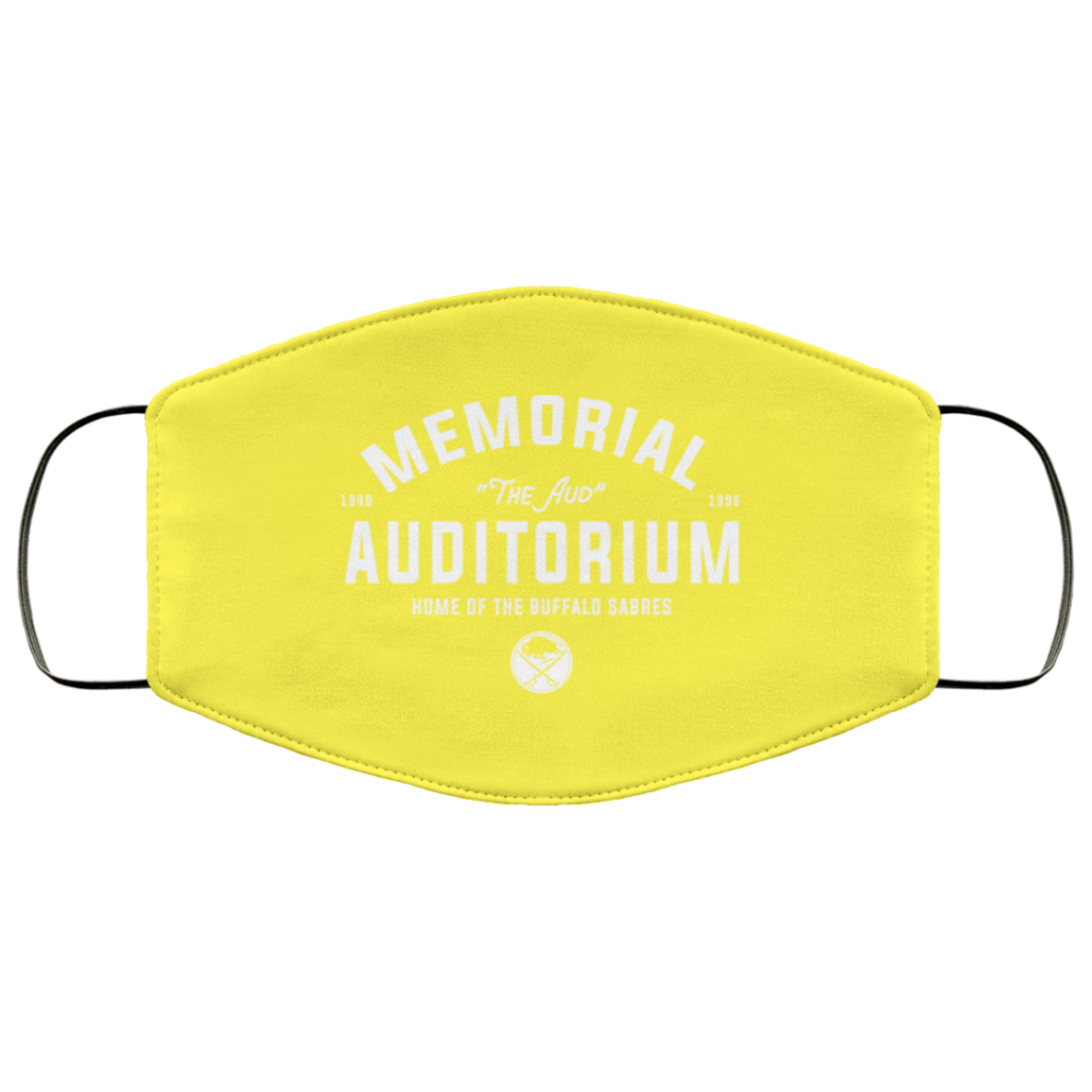1940 1996 Memorial Auditorium Home Of The Buffalo Sabres Face Mask