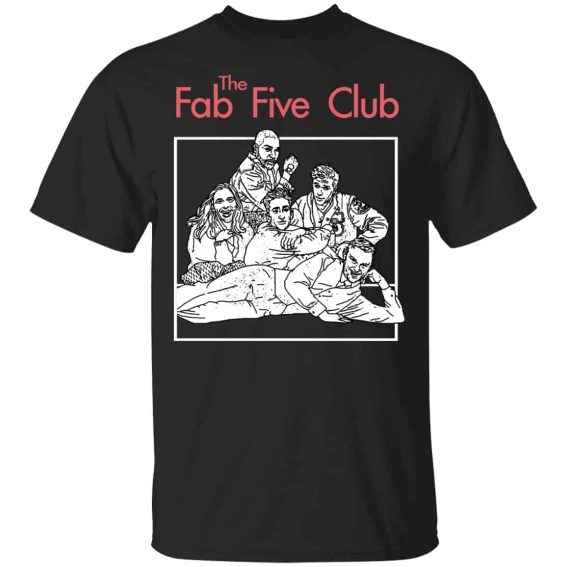The Fab 5 Club Queer Eye Shirt, Hoodie, Tank