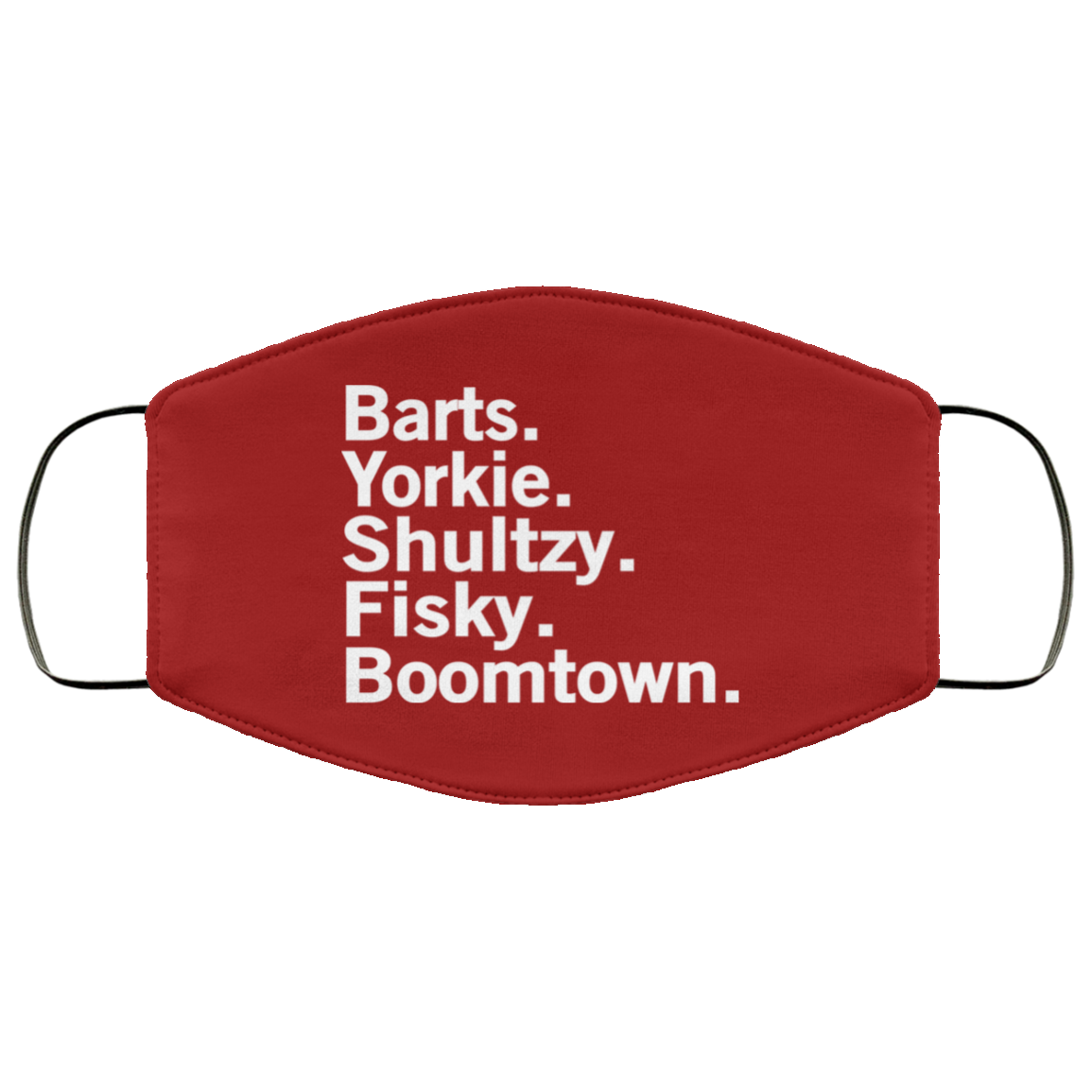Barts Yorkie Shultzy Fisky Boomtown Face Mask