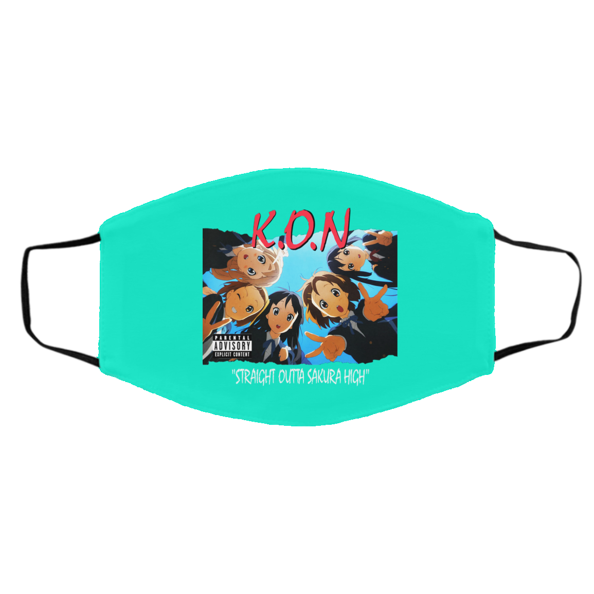 K.O.N Straight Outta Sakura High Face Mask