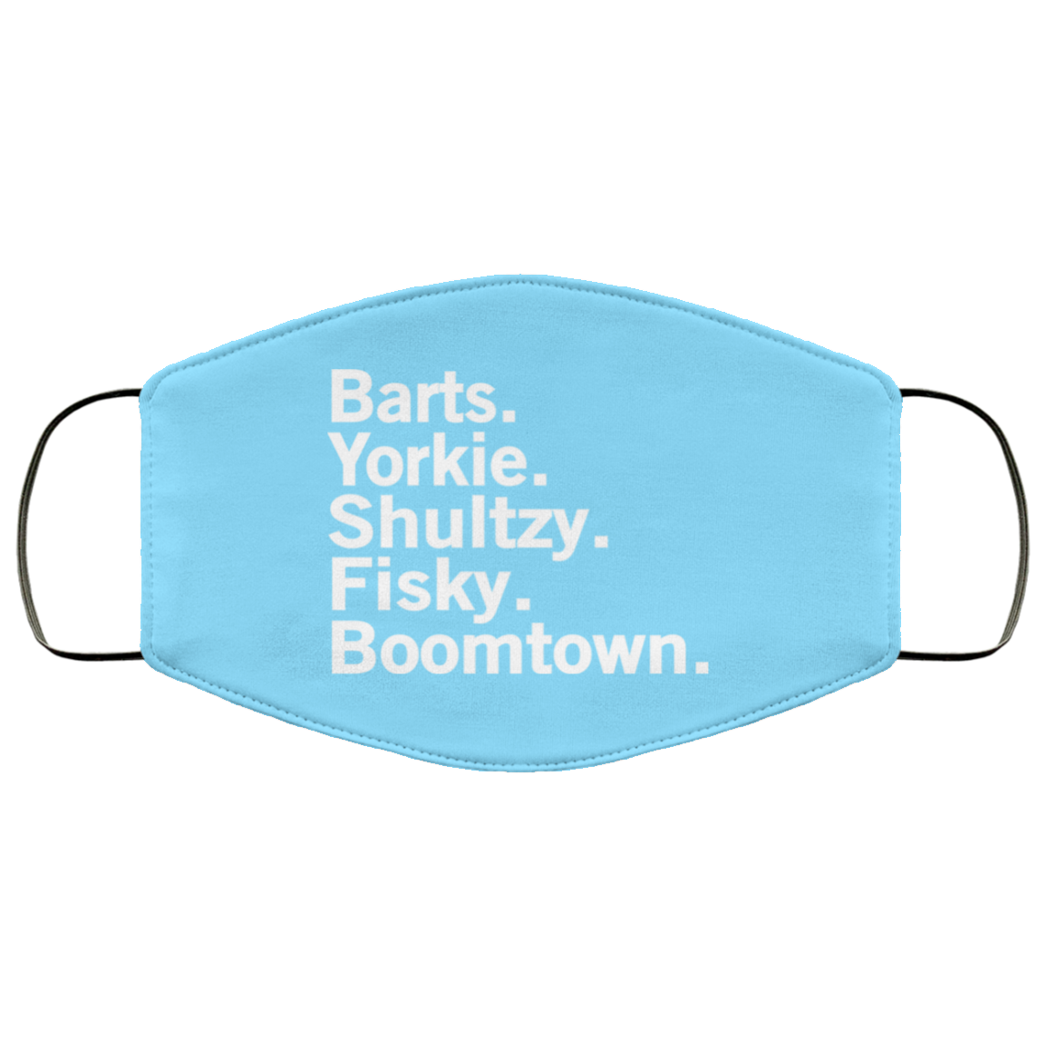 Barts Yorkie Shultzy Fisky Boomtown Face Mask