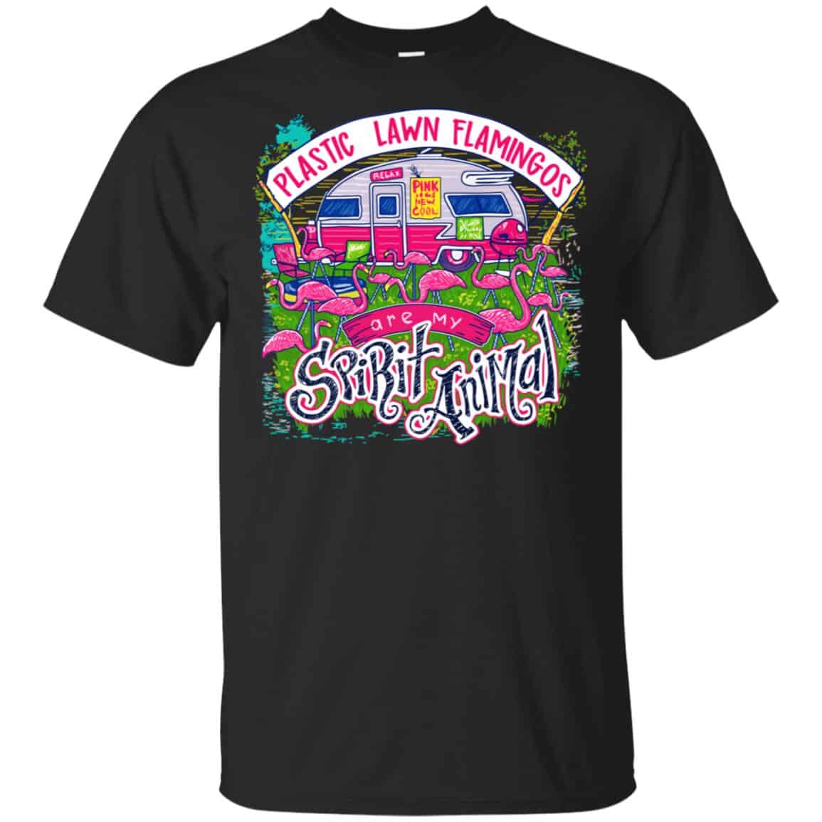 Plastic Lawn Flamingos Are My Spirit Animal Shirt, Hoodie, Tank