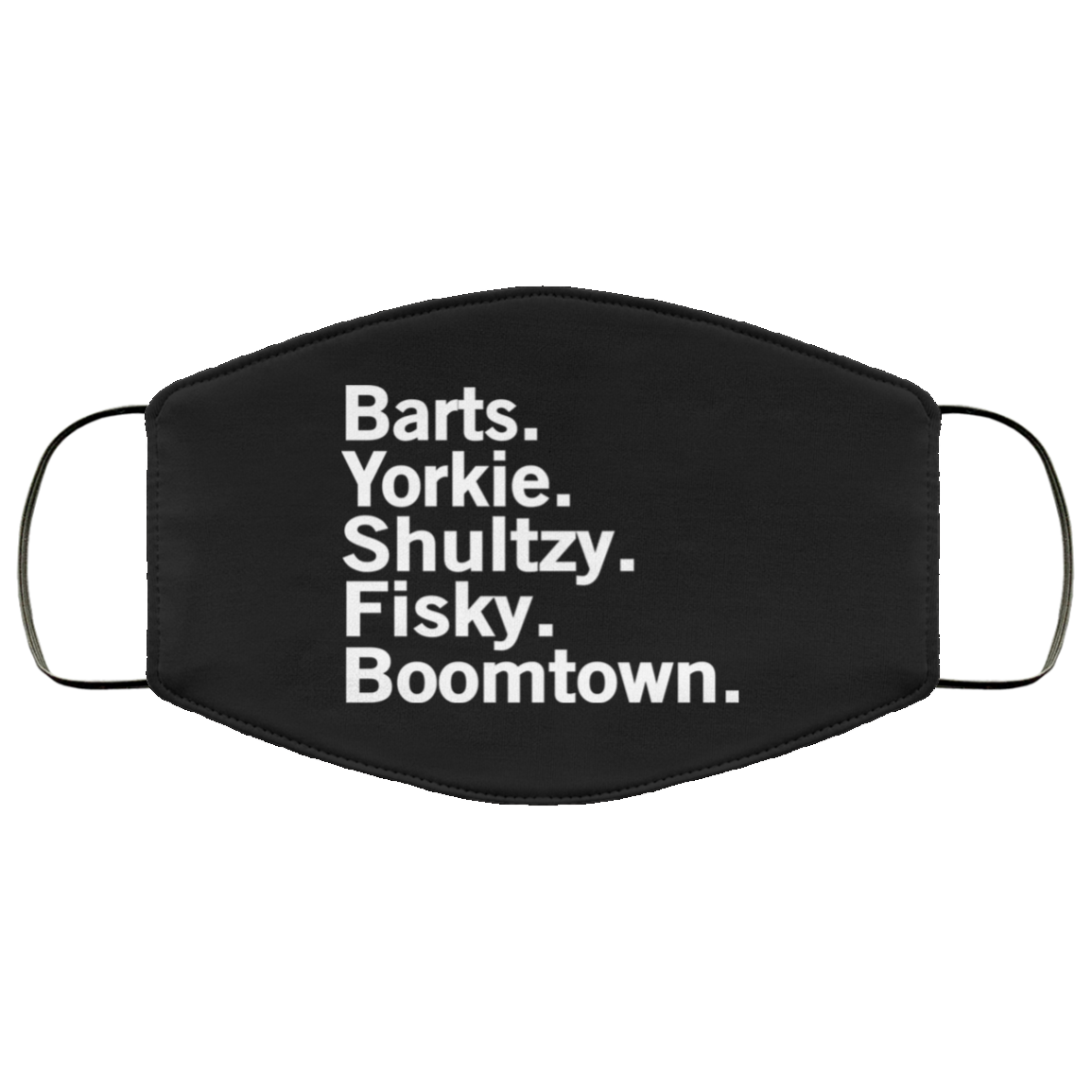 Barts Yorkie Shultzy Fisky Boomtown Face Mask