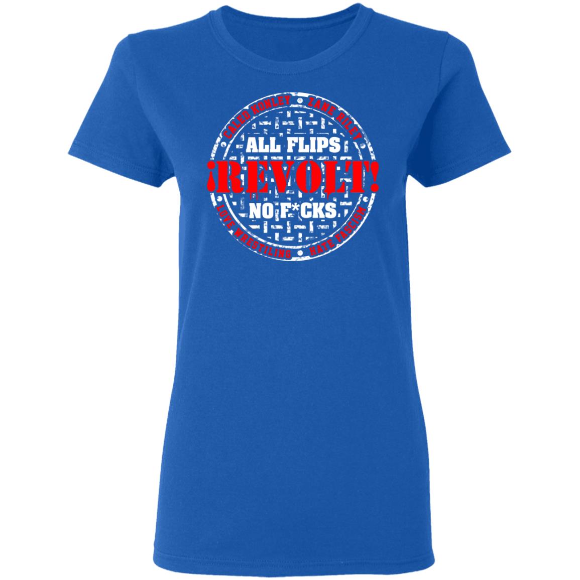 All Flips Revolt No Fucks Caleb Konley Shirt, Hoodie, Tank