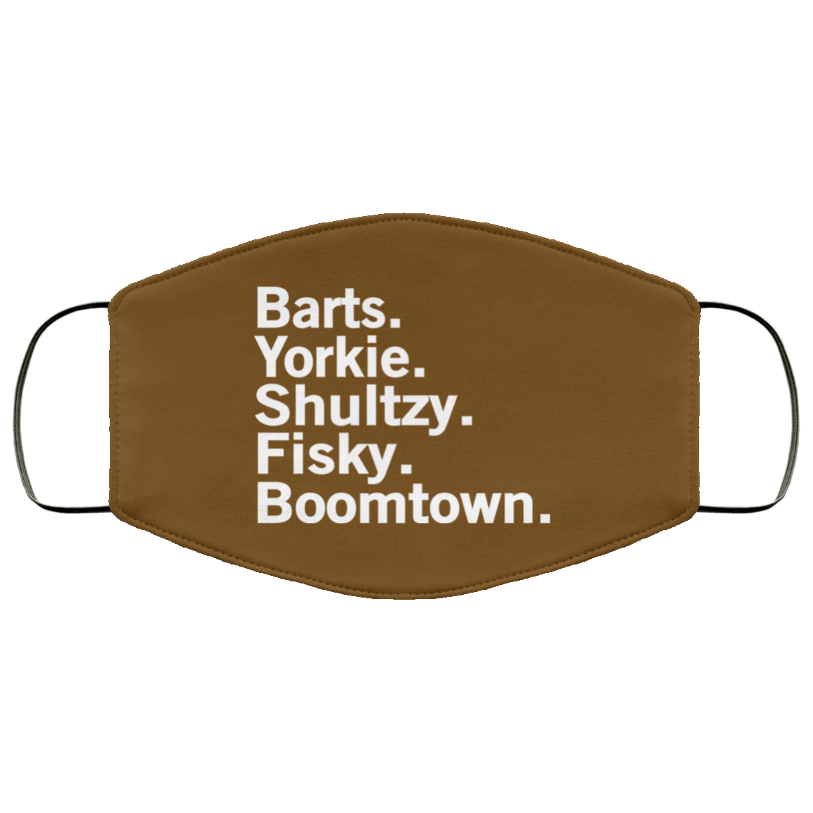Barts Yorkie Shultzy Fisky Boomtown Face Mask