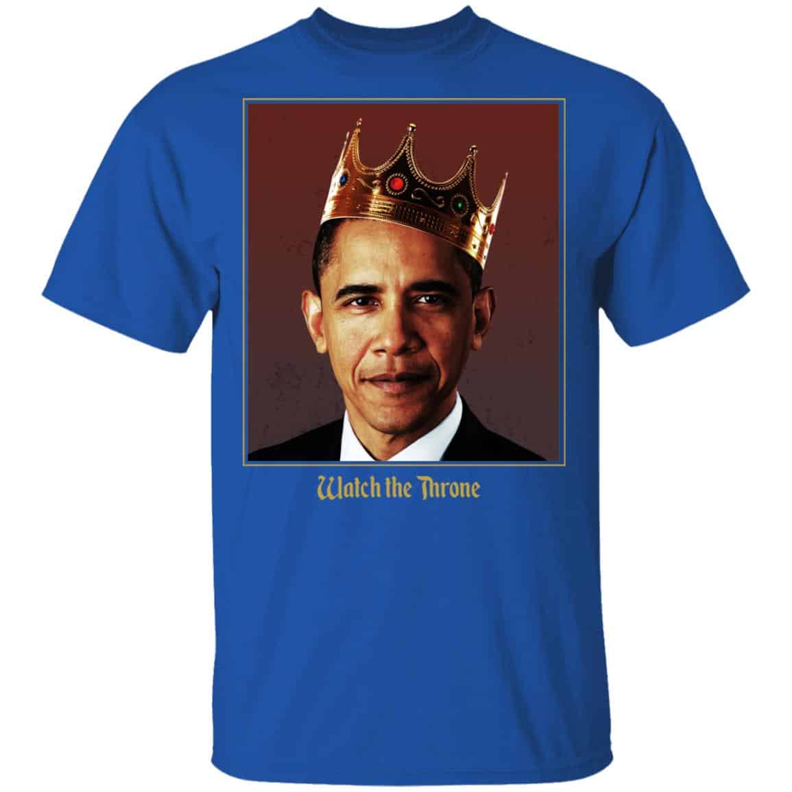 Barack Obama Watch the Throne Shirt, Hoodie, Tank