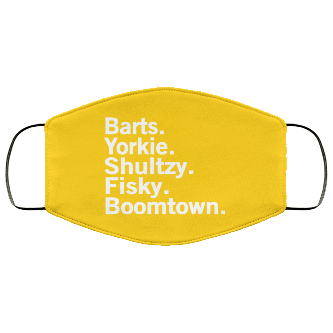Barts Yorkie Shultzy Fisky Boomtown Face Mask