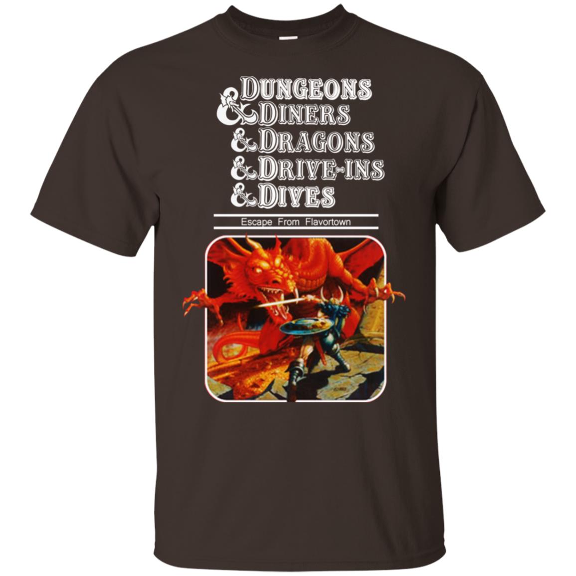 Escape From Flavortown: Dungeons & Diners & Dragons … T-Shirts, Hoodie, Tank