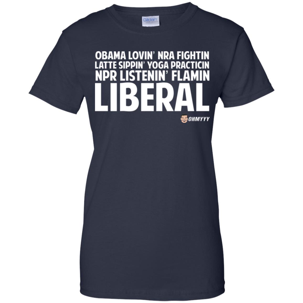 Obama Loving NRA Fighting Latte Sipping Yoga Practicing NPR Listening Flaming Liberal T-Shirts, Hoodie, Tank