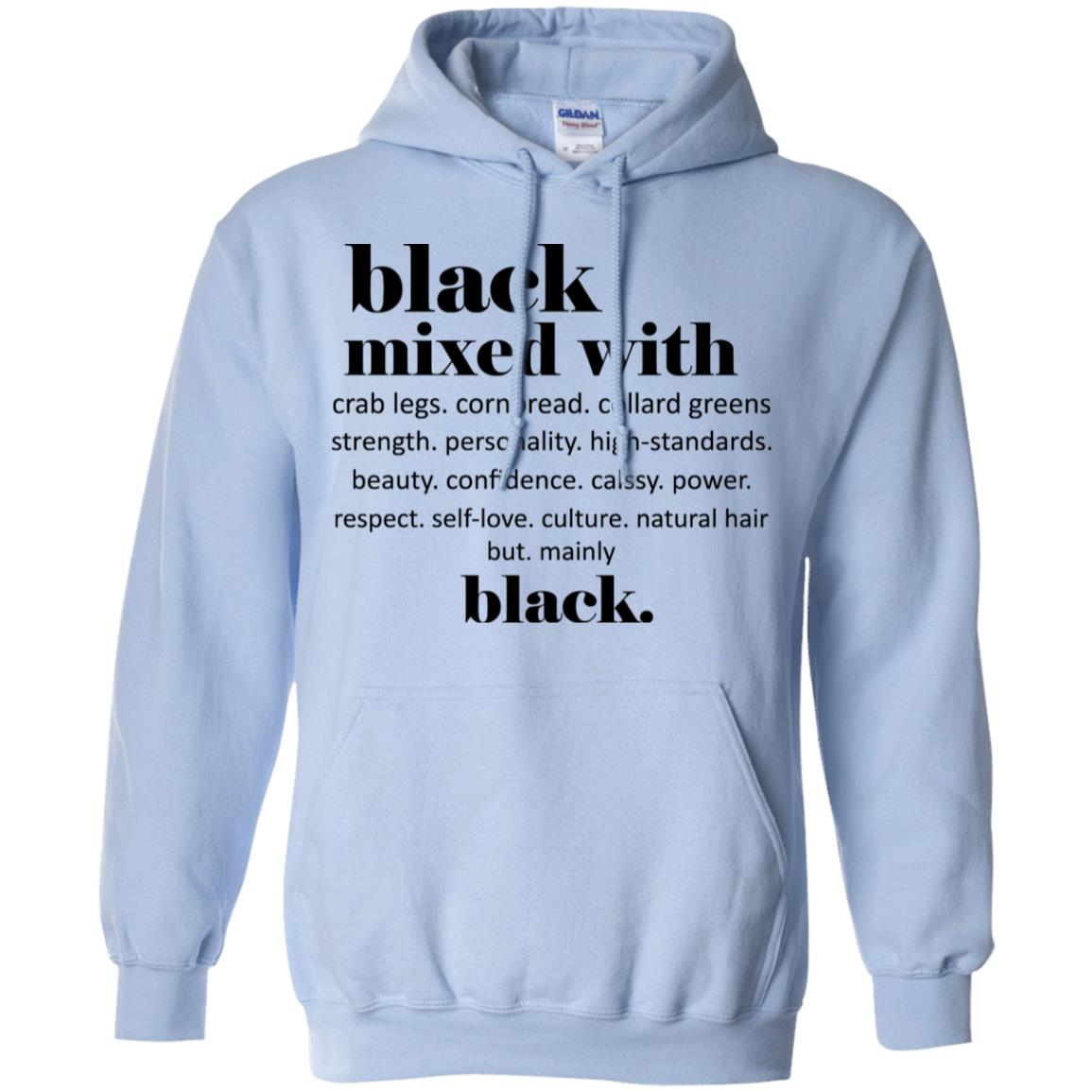 Black Mixed With Crab Legs Cornbread Collard Greens Strength T-Shirts, Hoodie, Tank