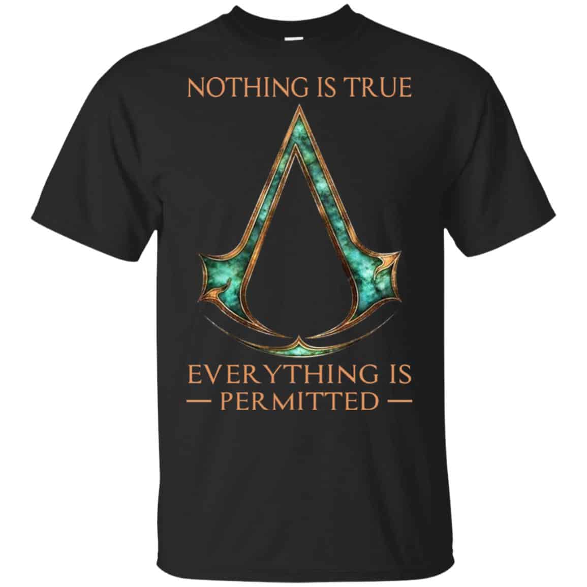 Nothing Is True Everything Is Permitted Shirt, Hoodie, Tank