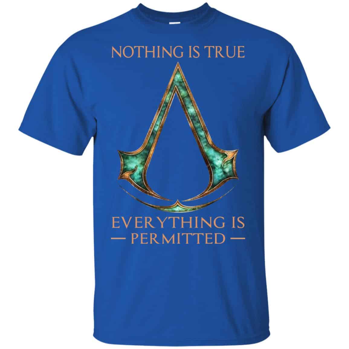 Nothing Is True Everything Is Permitted Shirt, Hoodie, Tank
