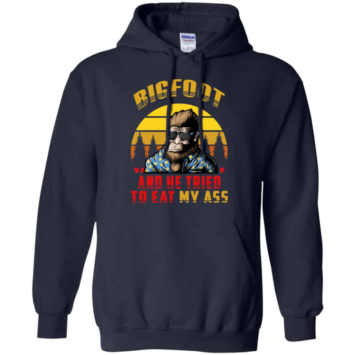 Bigfoot Is Real And He Tried To Eat My Ass Vintage Shirt, Hoodie, Tank
