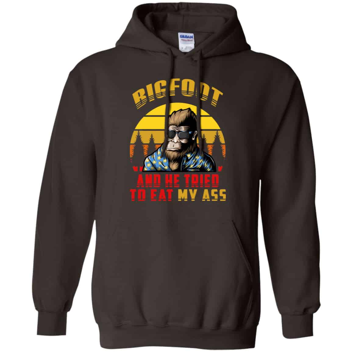 Bigfoot Is Real And He Tried To Eat My Ass Vintage Shirt, Hoodie, Tank