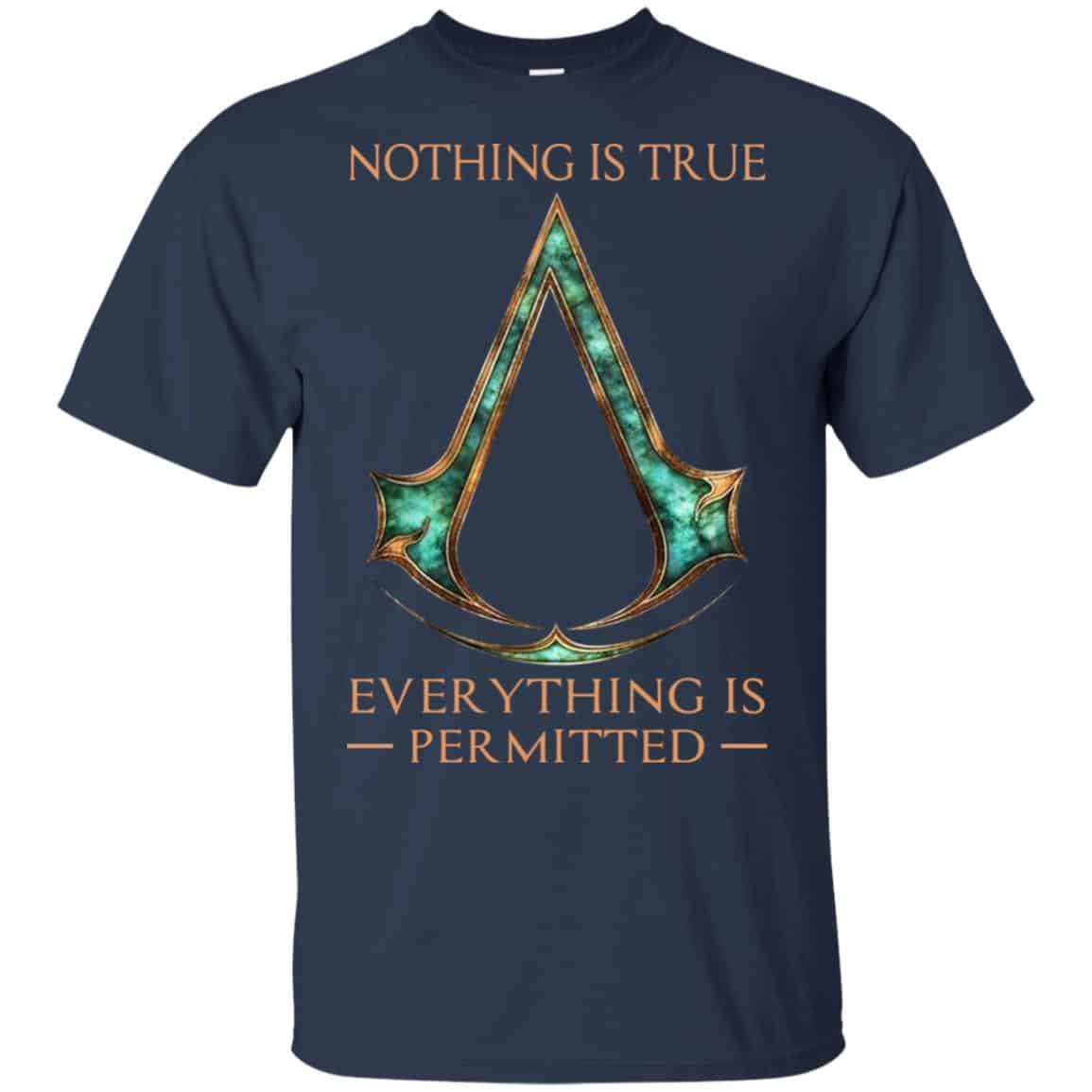 Nothing Is True Everything Is Permitted Shirt, Hoodie, Tank