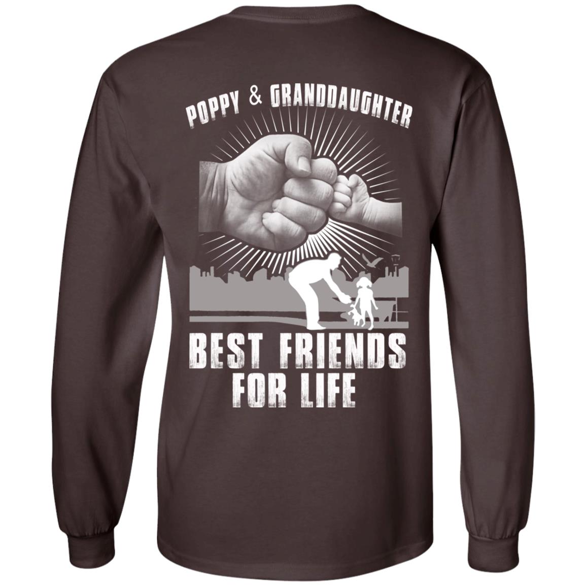Poppy And Granddaughter Best Friends For Life T-Shirts, Hoodie, Tank