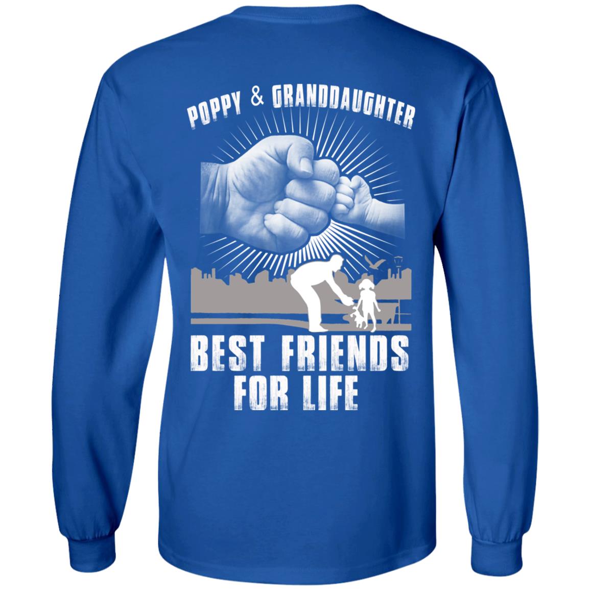 Poppy And Granddaughter Best Friends For Life T-Shirts, Hoodie, Tank