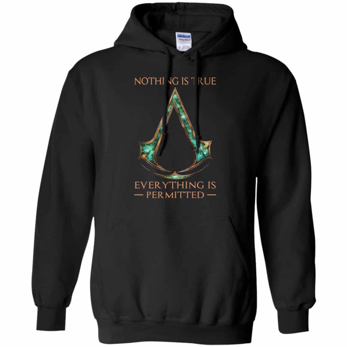Nothing Is True Everything Is Permitted Shirt, Hoodie, Tank