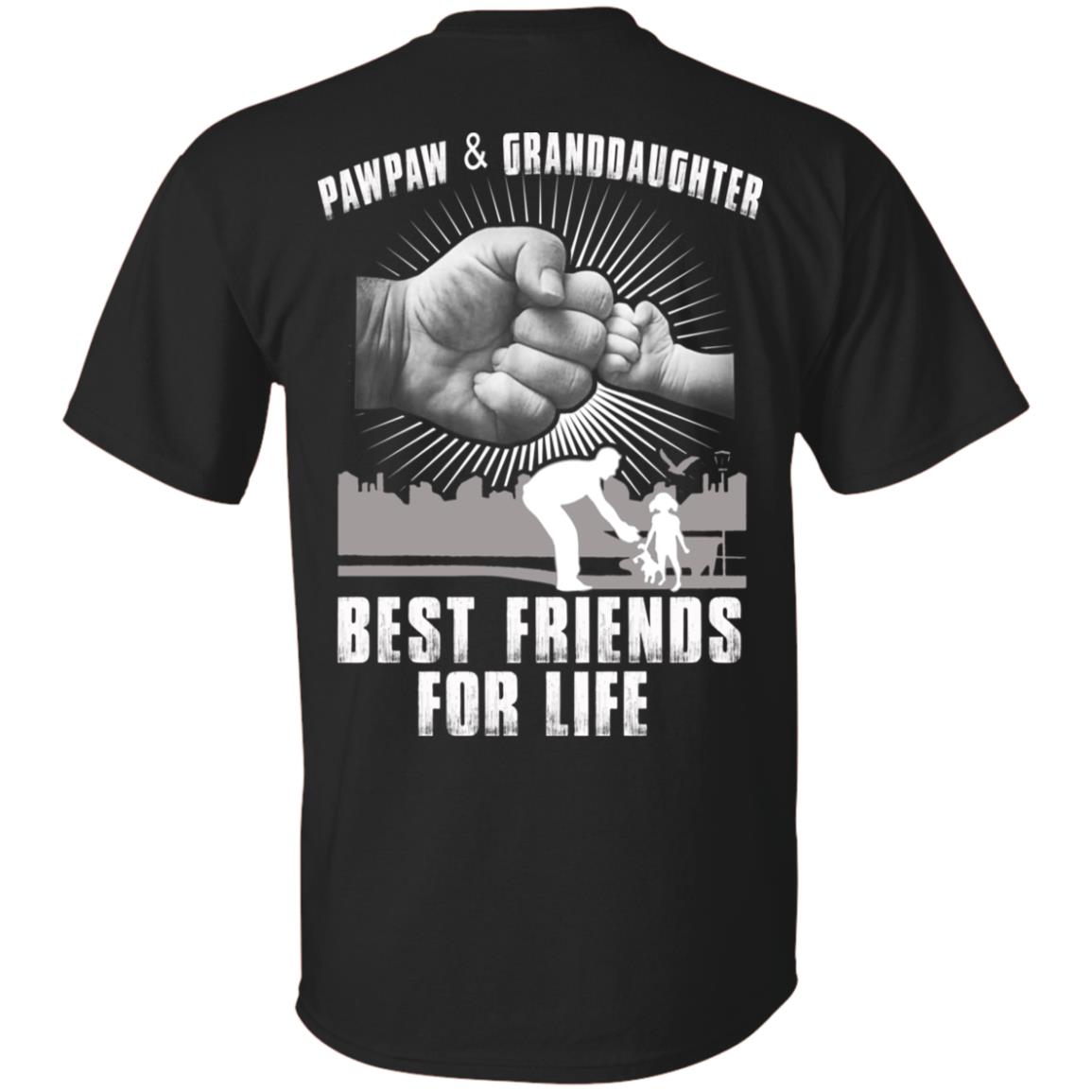Paw And Granddaughter Best Friends For Life T-Shirts, Hoodie, Tank
